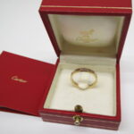 カルティエ　K18リング買取　倉敷