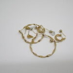 金　K18ピアス買取　倉敷