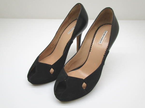 アルマーニ　パンプス買取　倉敷
